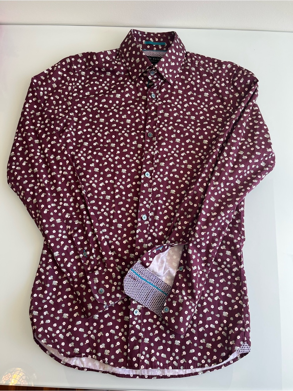 Ted Baker Floral Dress Shirt